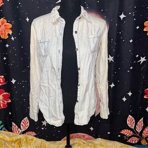 Sans Souci White Casual Shirt